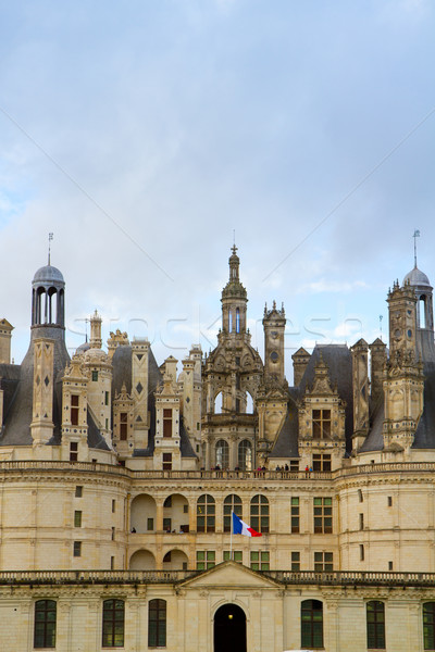 Chambord castle close up,  France Stock photo © neirfy