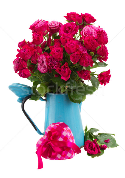 bunch of  fresh mauve roses Stock photo © neirfy