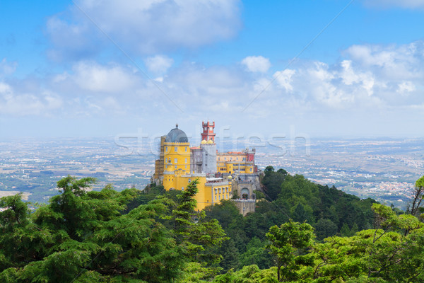Palacio Pena, Sintra, Portugal Stock photo © neirfy