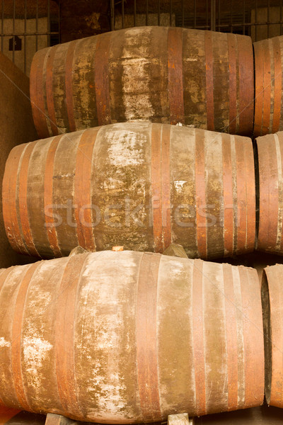 port wine barrels Stock photo © neirfy