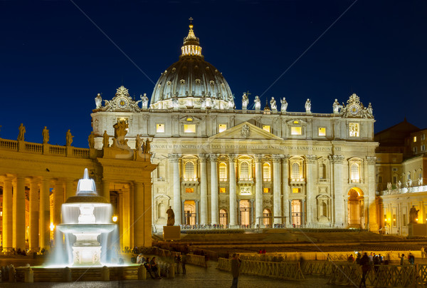 St. Peter's cathedral  in Rome, Italy Stock photo © neirfy