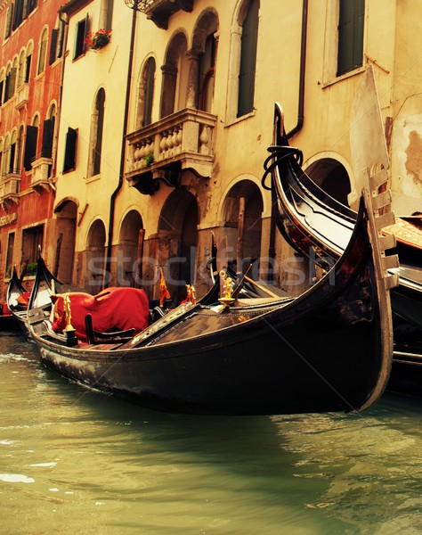 Traditional Venice gandola ride  Stock photo © Nejron