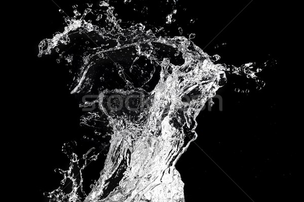 Elegante aislado negro agua resumen Foto stock © Nejron