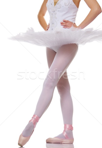 Foto stock: Bailarino · pernas · mulher · menina · dançar