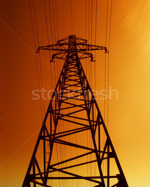Electrical tower Stock photo © Nejron