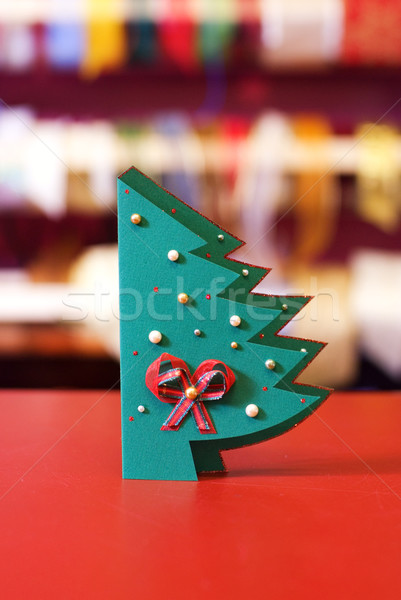 Handmade Christmas card Stock photo © Nejron