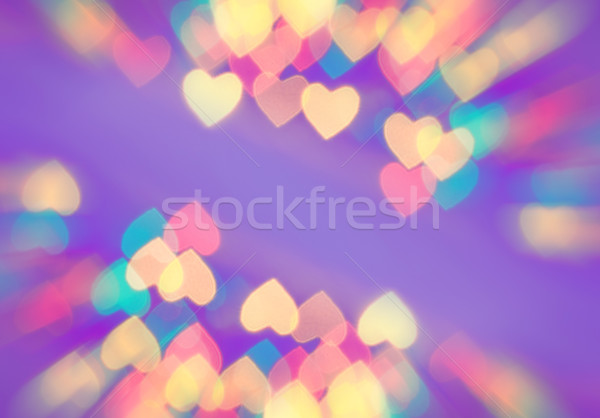 Résumé floue naturelles coeur bokeh [[stock_photo]] © Nejron