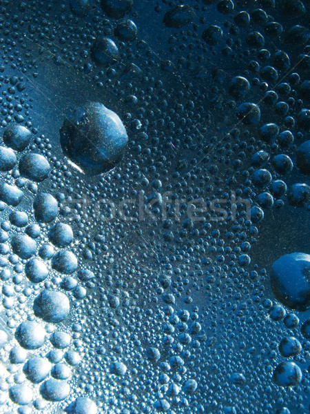 Abstract background. Liquid on dirty glass Stock photo © Nejron