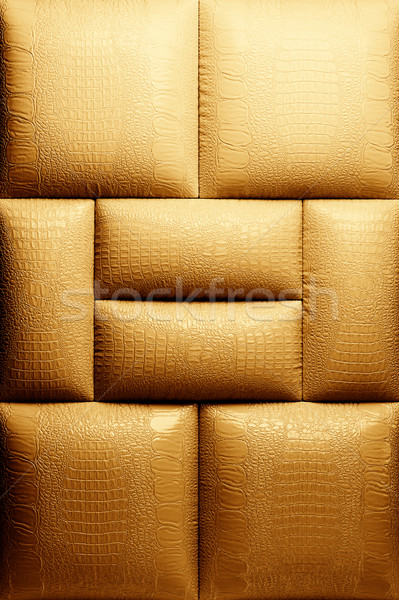 Sepia picture of genuine leather upholstery 

 Stock photo © Nejron