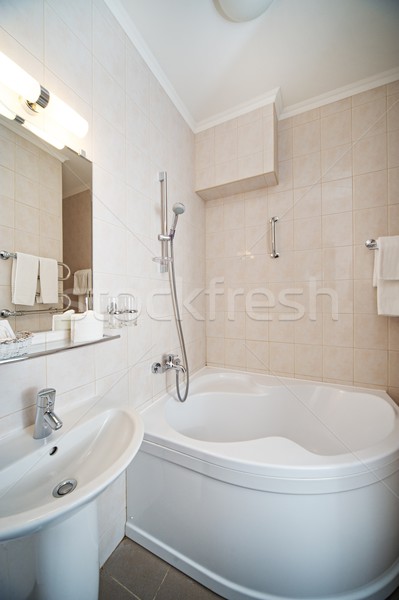 Hotel bathroom interior Stock photo © Nejron