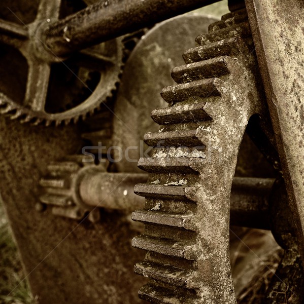 Close-up of a rusty mechanism Stock photo © Nejron