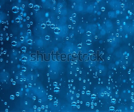 ストックフォト: 青 · 水 · 泡 · 抽象的な · 自然 · 海