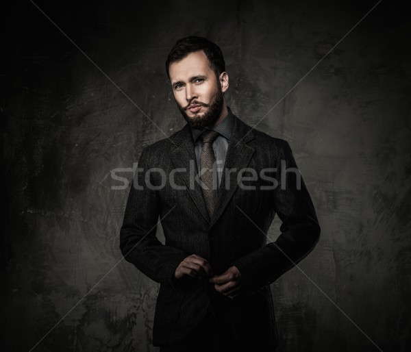 Handsome well-dressed man in jacket  Stock photo © Nejron