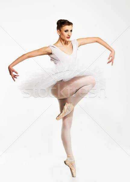 Jóvenes bailarina bailarín mujer danza Foto stock © Nejron