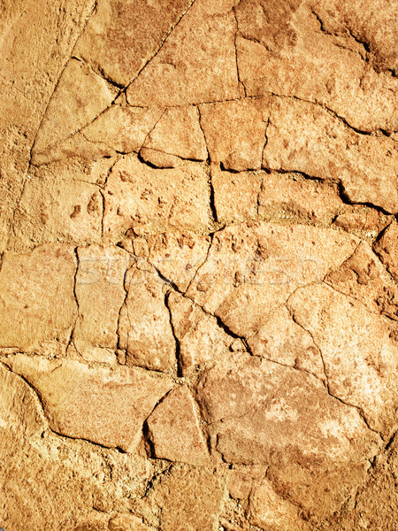 Stock photo: Dry soil texture