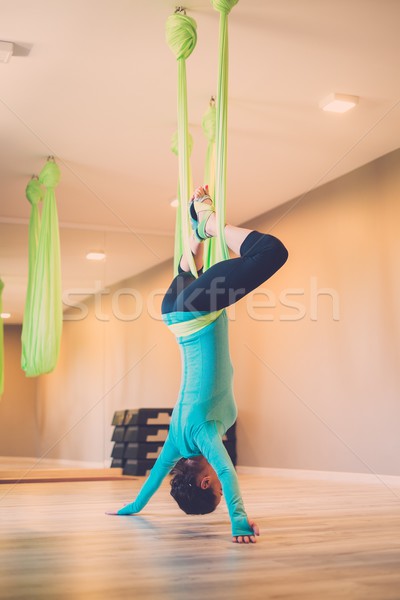 [[stock_photo]]: Jeune · femme · yoga · exercice · corps · santé