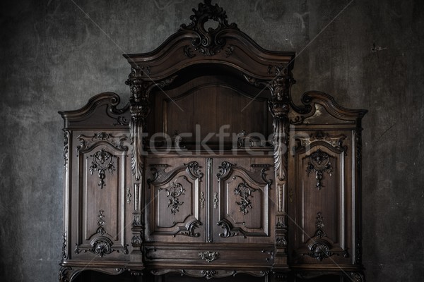 Vieux poitrine tiroirs maison intérieur vintage Photo stock © Nejron
