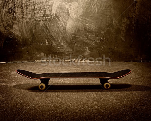 Skateboard grunge muur sport achtergrond stedelijke Stockfoto © Nejron