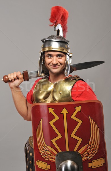 Portrait of a legionary soldier  Stock photo © Nejron