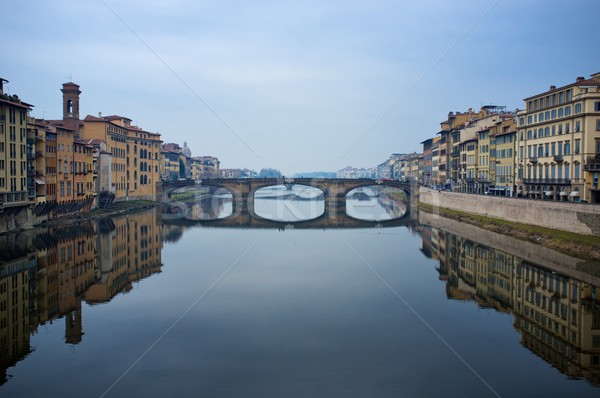 Ponte Vecchio bridge in Florence, Italy. Stock photo © Nejron
