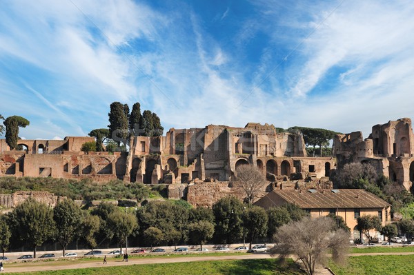 Vechi oraş Roma zi timp Italia Imagine de stoc © Nejron
