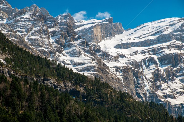 Pyrenees mountains in Cirque de Gavarnie, France Stock photo © Nejron