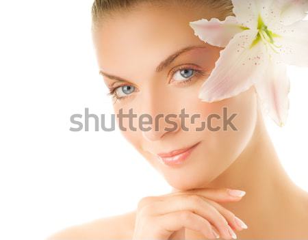 Beautiful woman with creative make-up  Stock photo © Nejron
