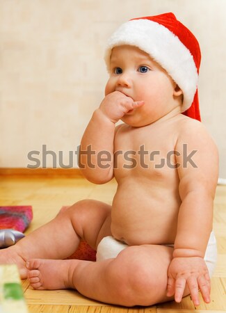 Beautiful baby playing Stock photo © Nejron