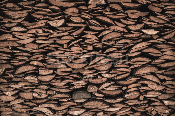 Stockpile of sawed logs Stock photo © Nejron