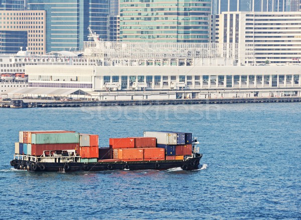 Picture of a cargo ship Stock photo © Nejron