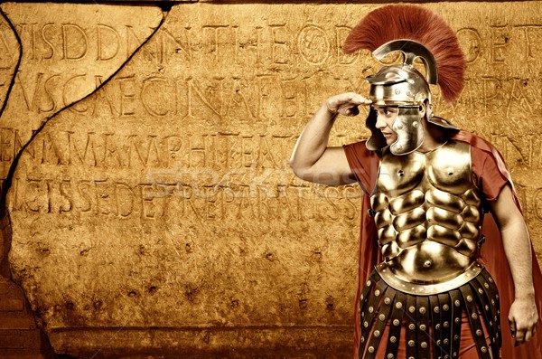Roma harfler doku asker soyut duvar Stok fotoğraf © Nejron