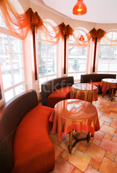Classic restaurant interior Stock photo © Nejron
