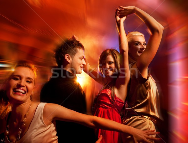 Mensen dansen nachtclub meisje vrouwen mode Stockfoto © Nejron
