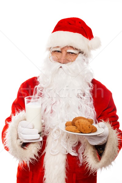 [[stock_photo]]: Cookies · verre · lait · isolé