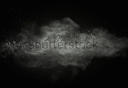 Alb praf izolat negru alb negru abstract Imagine de stoc © Nejron
