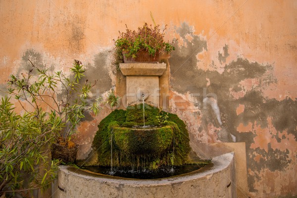 Drinking fountain in wall Stock photo © Nejron