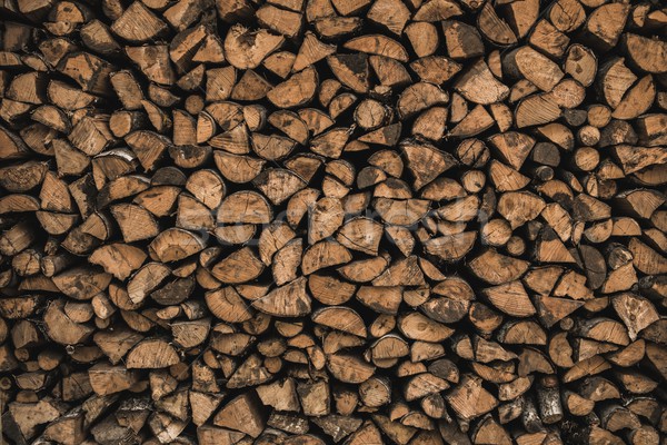 Stockpile of sawed logs Stock photo © Nejron
