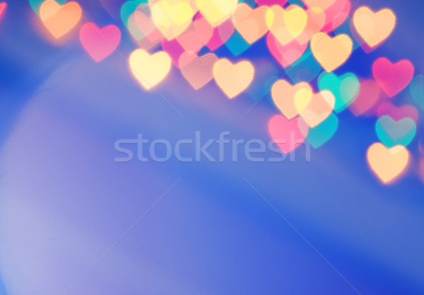 Résumé floue naturelles coeur bokeh [[stock_photo]] © Nejron