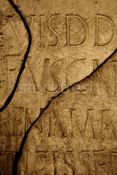 Roman letters texture Stock photo © Nejron