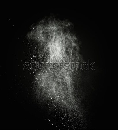 Alb praf izolat negru alb negru nori Imagine de stoc © Nejron