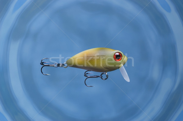 Fishing lure in water Stock photo © Nejron