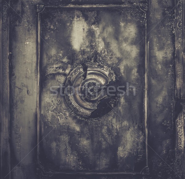 Grunge fal stukkó munka textúra absztrakt Stock fotó © Nejron