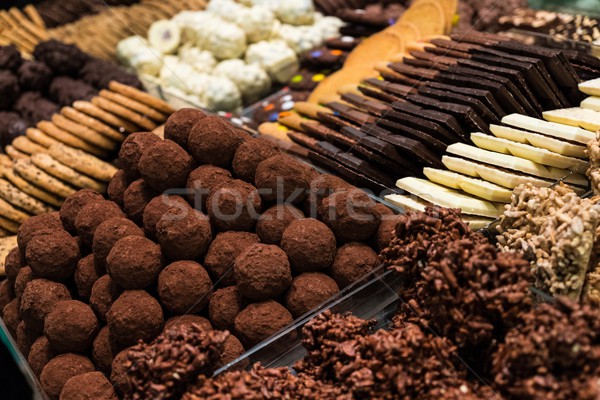 Variété différent savoureux choses chocolat dessert [[stock_photo]] © Nejron