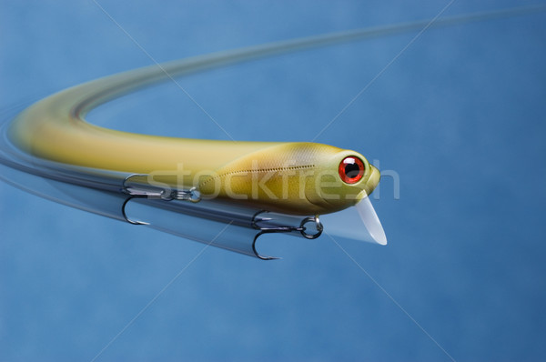 Fishing lure in water Stock photo © Nejron