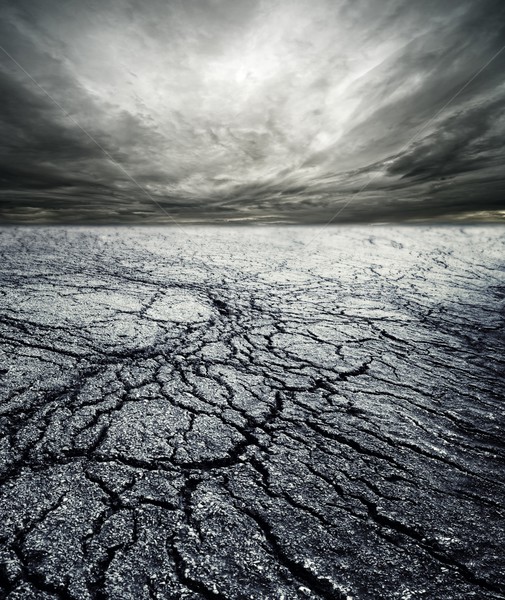 Foto stock: Tempestade · deserto · textura · nuvens · abstrato · fundo