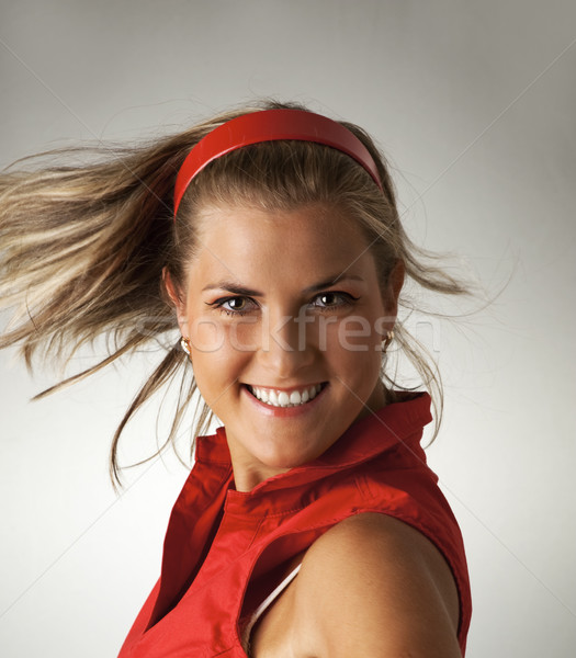 Happy young woman Stock photo © Nejron