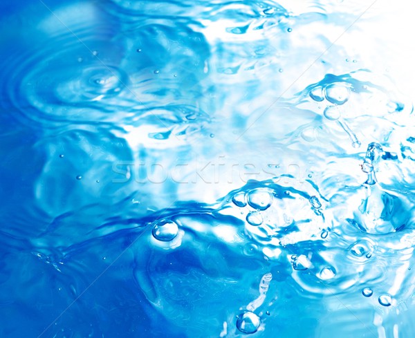 Stock photo: Blue water background