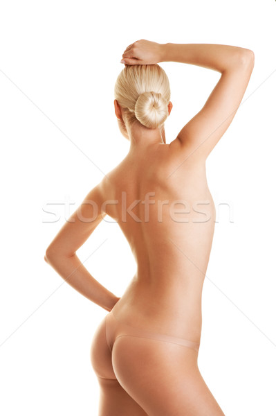 красивой изолированный белый женщину Sexy Сток-фото © Nejron