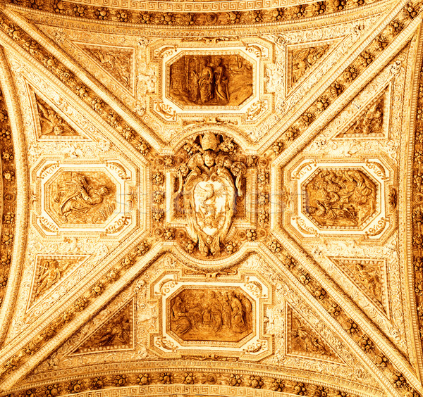 Decorated ceiling Stock photo © Nejron