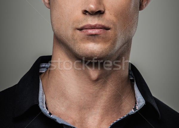 Handsome man wearing polo shirt  Stock photo © Nejron